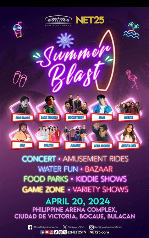 Let's go SUMMER BLAST! Tickets are available on.